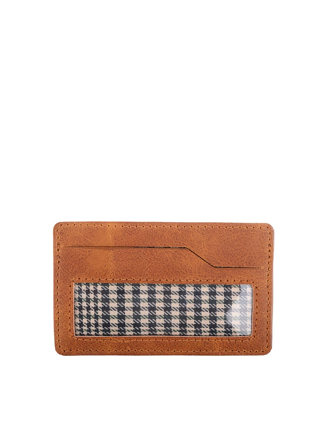 

MARKQUES Men Leather Card Holder, Brown