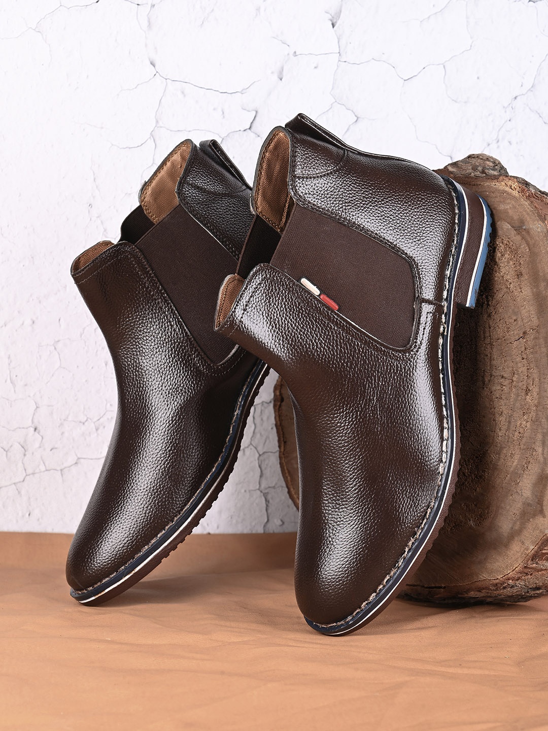 

Azzaro Black Men Casual Boots, Brown