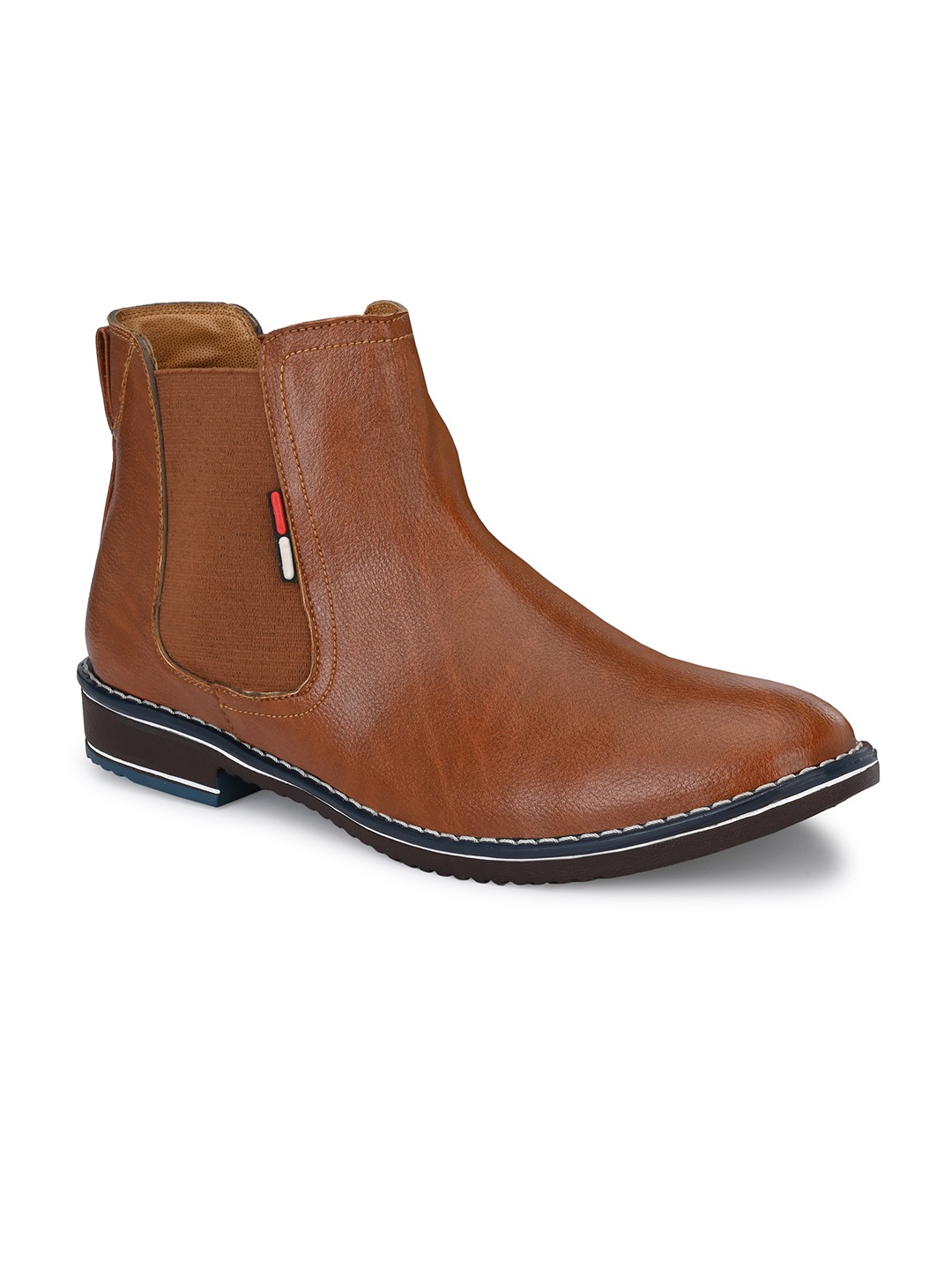 

Azzaro Black Men High-Top Boots, Tan