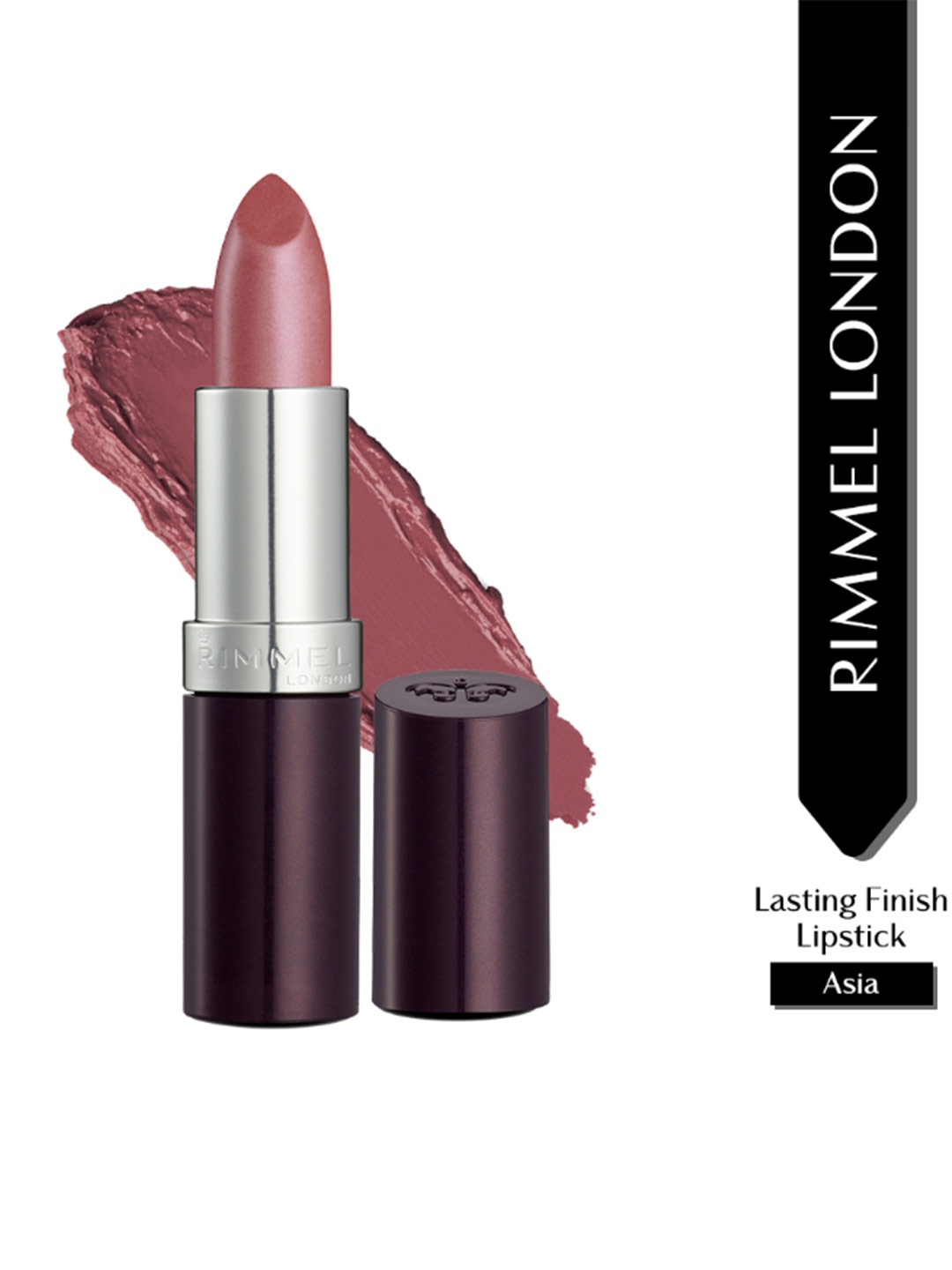 

Rimmel London Smooth Lasting Finish Lipstick- Asia, Brown