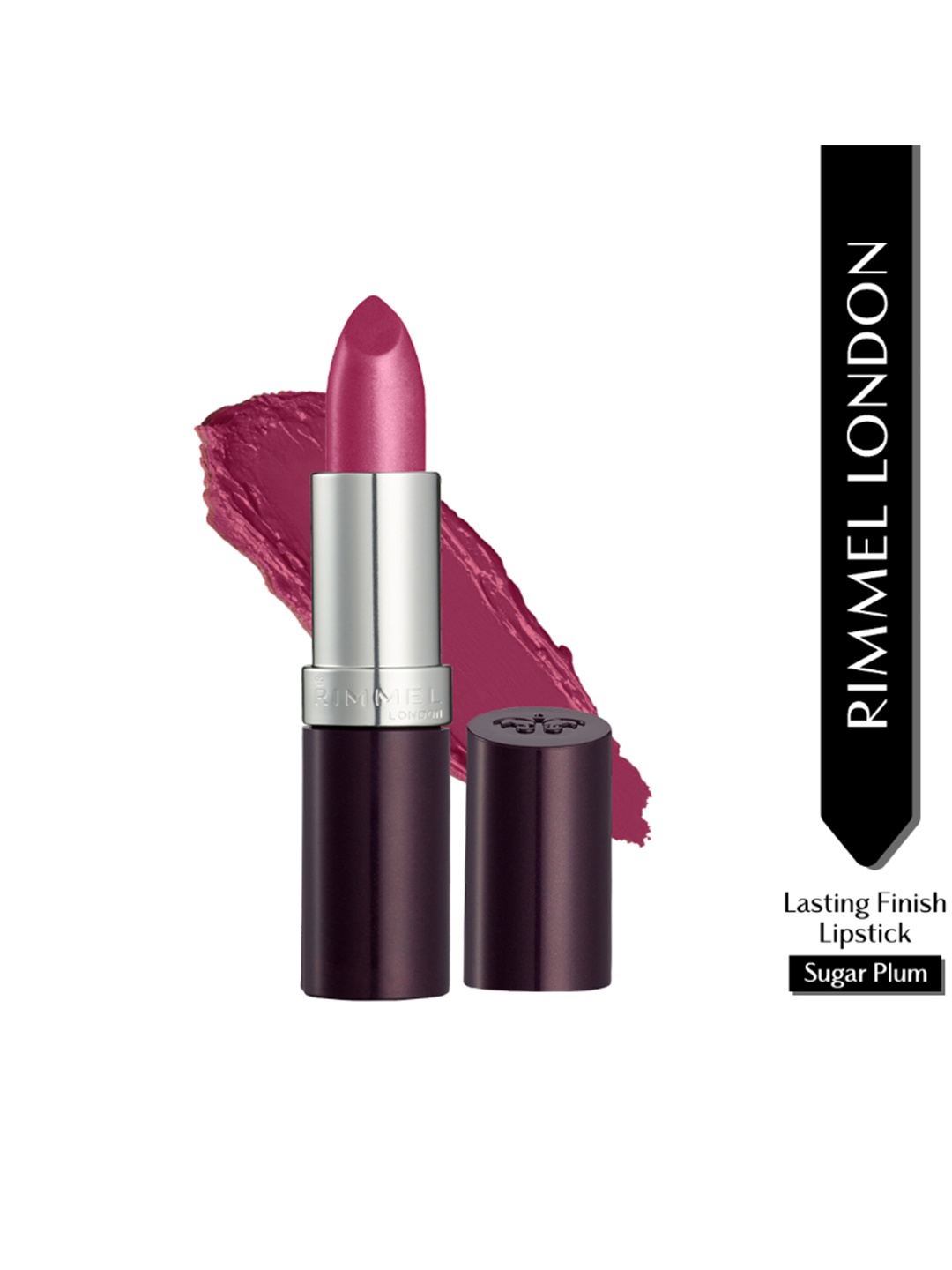 

Rimmel London Lasting Finish High-Pigment Lipstick - Sugar Plum, Pink