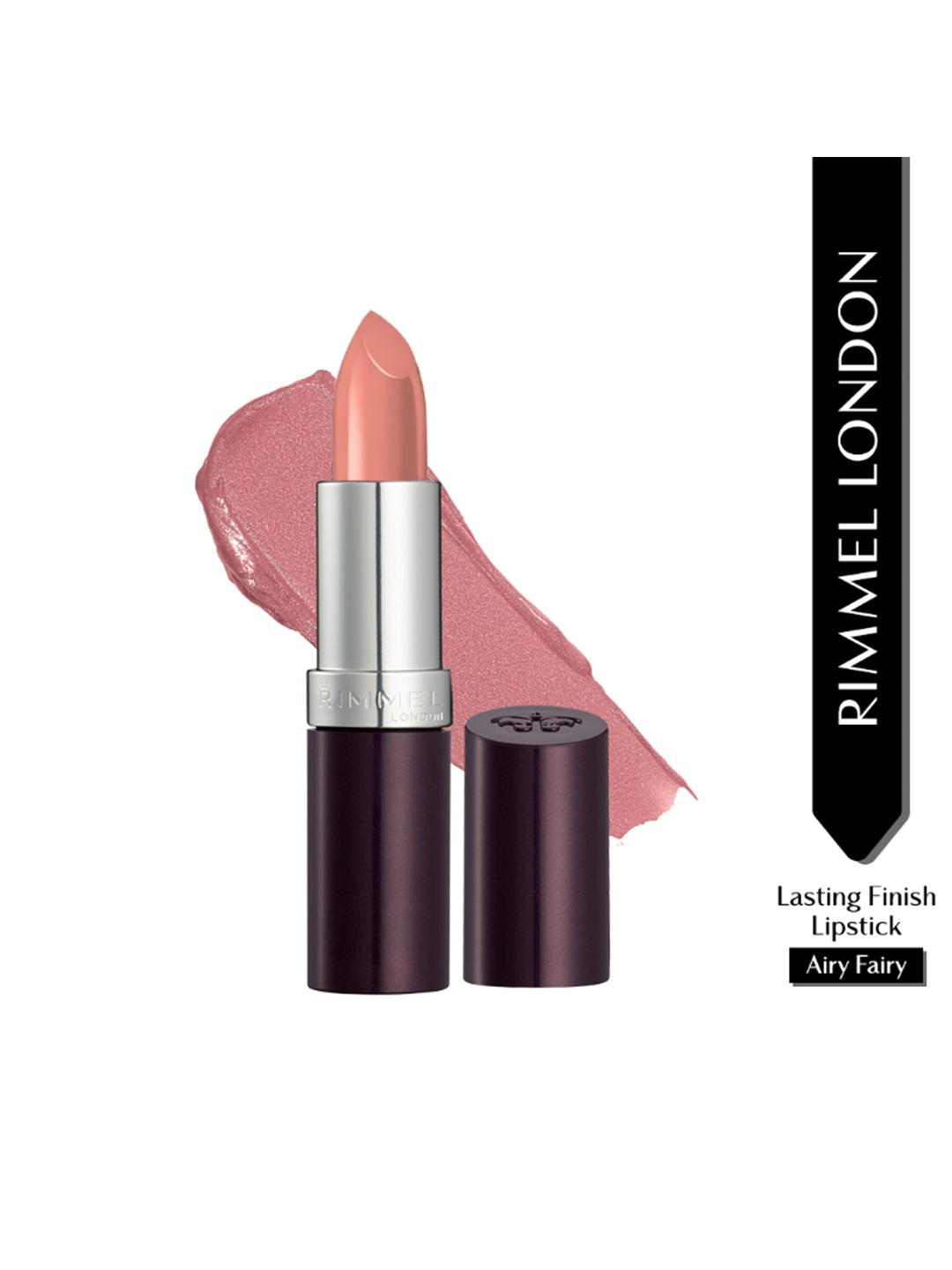 

Rimmel London Smooth Lasting Finish Lipstick 4 g - Airy Fairy, Nude
