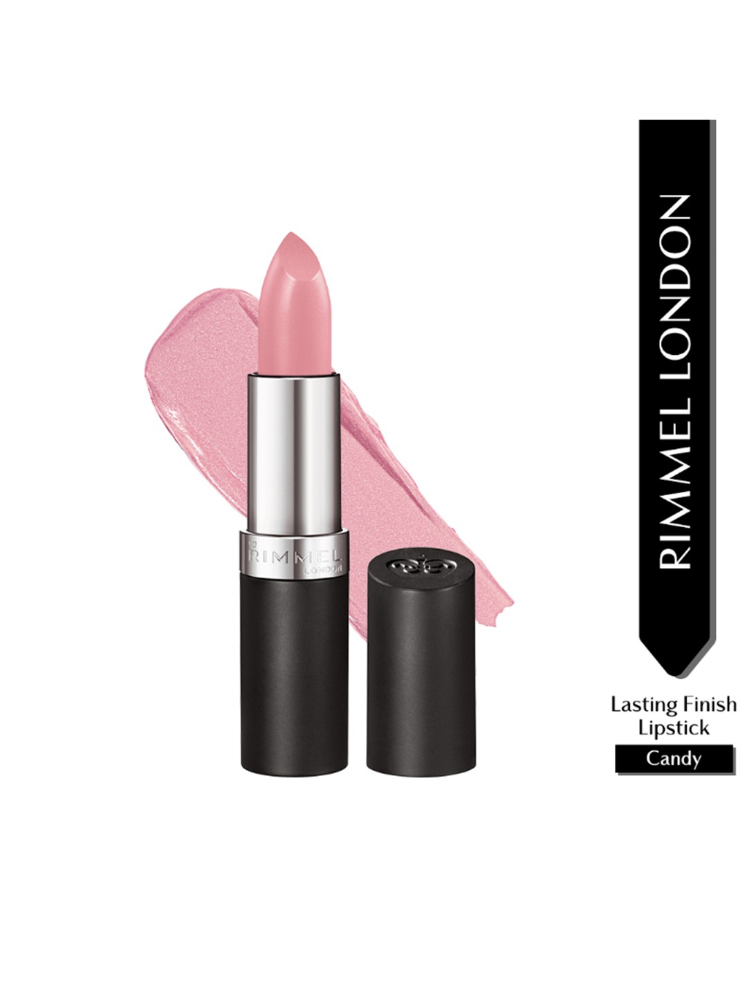 

Rimmel London Smooth Lasting Finish Lipstick 4 g - Candy, Pink