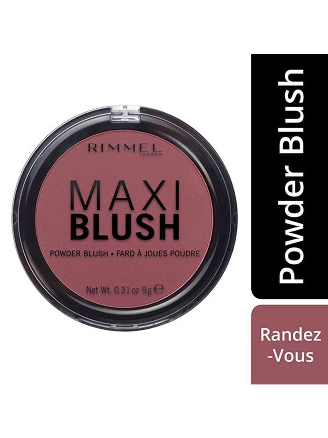 

Rimmel London Highly Pigmented Maxi Powder Blush 9 g - Rendez-vous, Pink