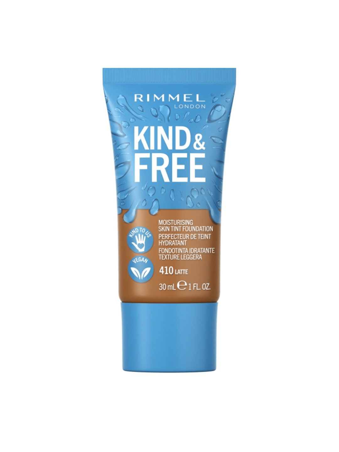

Rimmel London Kind & Free Moisturizing Skin Tint - Latte, Beige