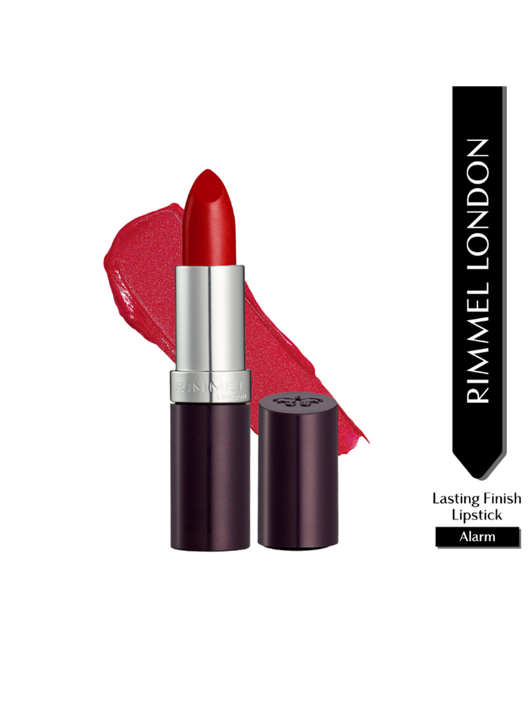 

Rimmel London Lasting Finish High-Pigment Lipstick - Alarm, Red