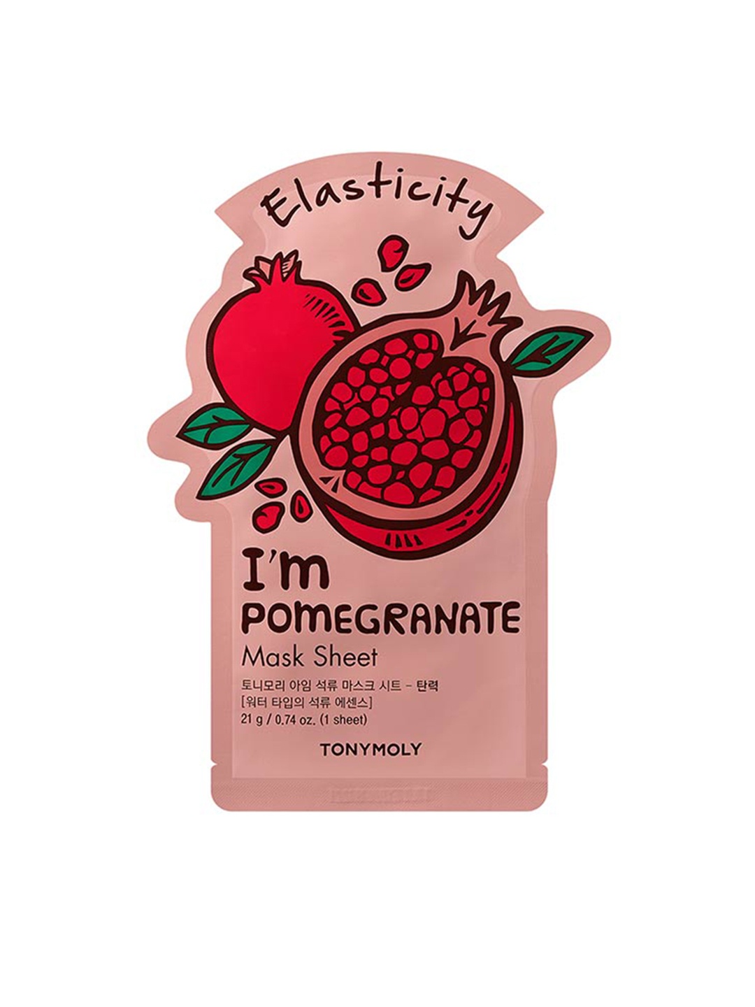 

TONYMOLY I'M Pomegranate Mask Sheet for Skin Elasticity - 21g, Red