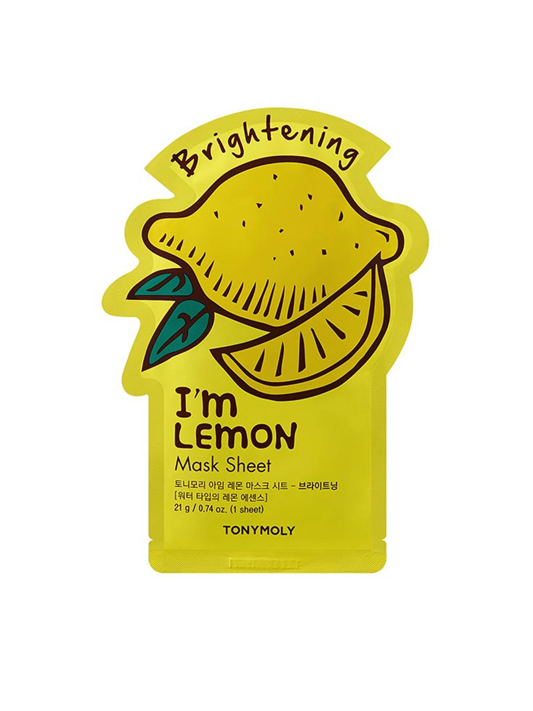 

TONYMOLY I'M Lemon Mask Sheet for Skin Brightening - 21g, Yellow