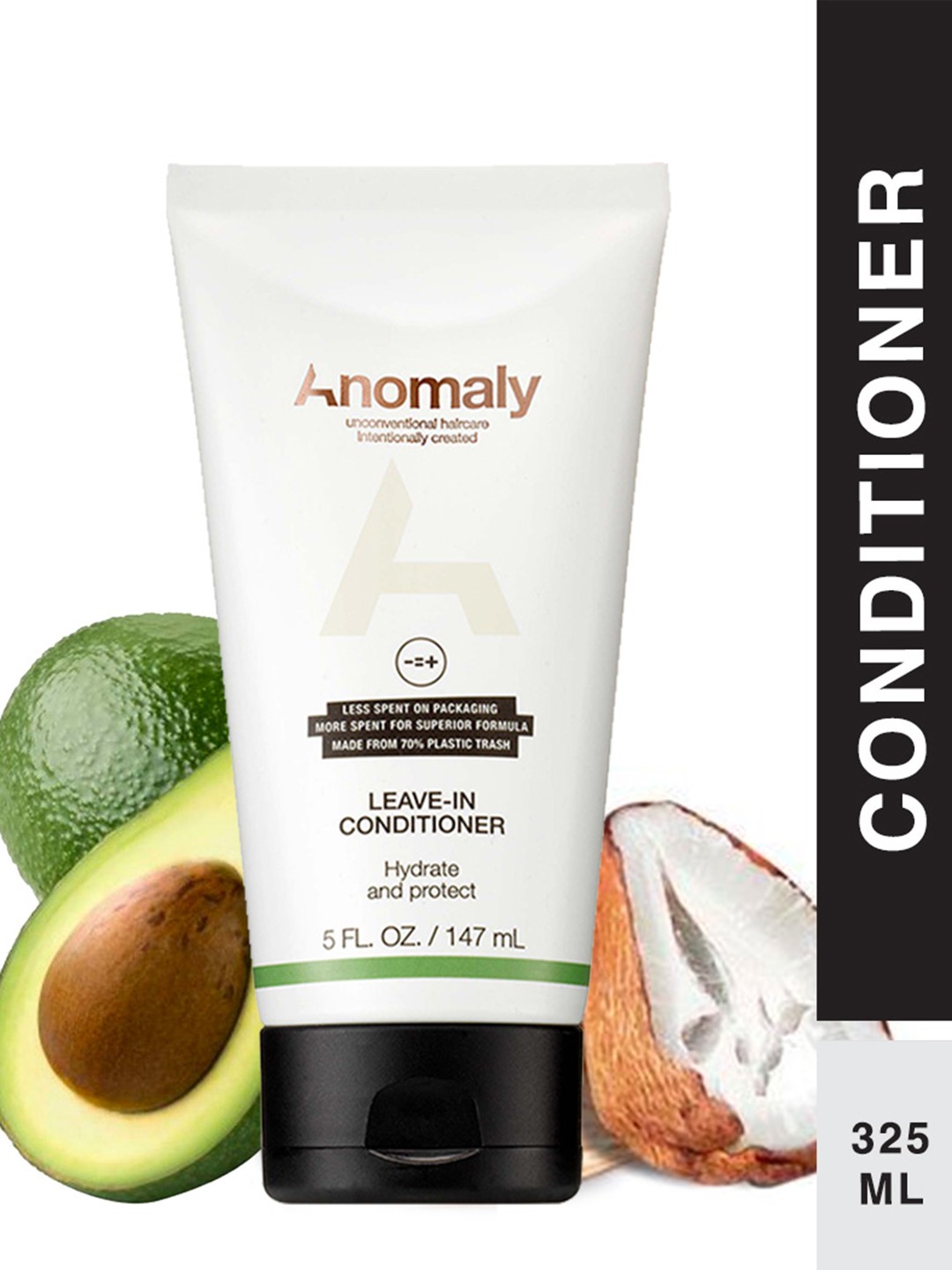 

Anomaly Leave-in Conditioner for Hydration with Avocado & Murumuru Butter - 147 ml, White