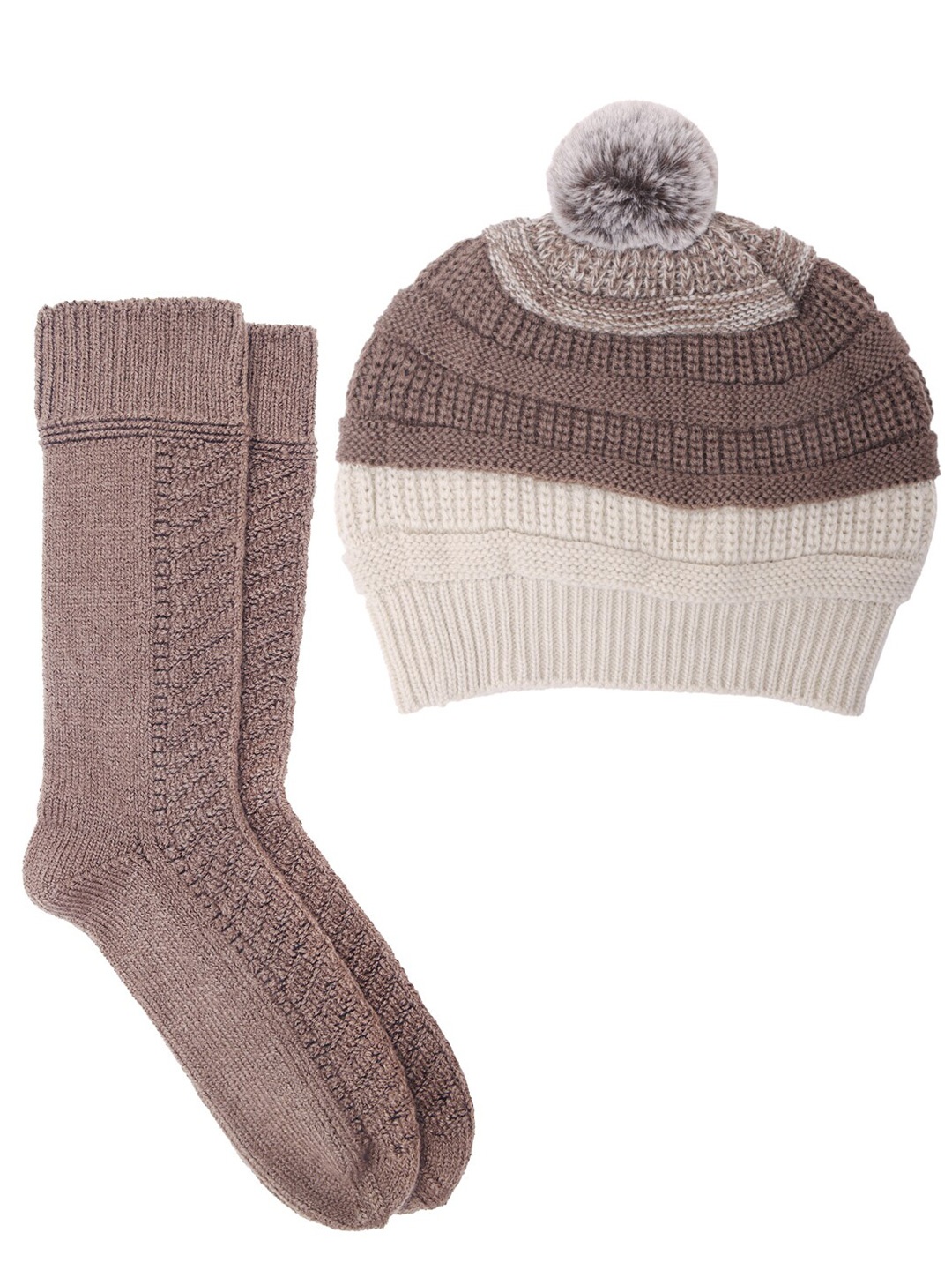 

Bharatasya Women Beanie, Brown