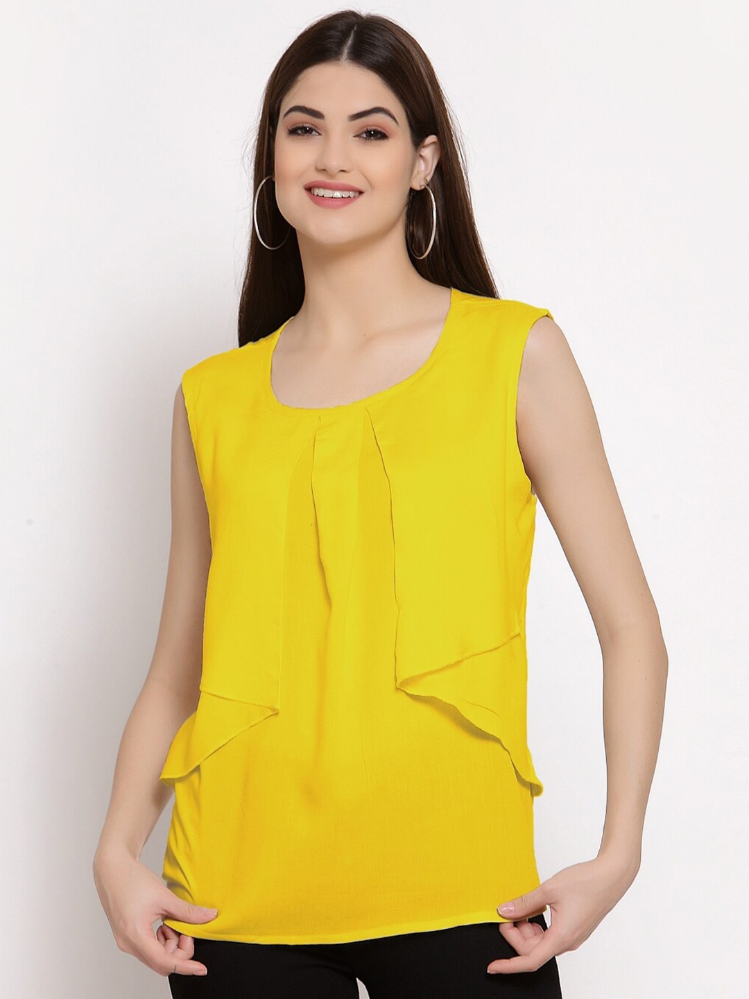 

PATRORNA Yellow Solid Top