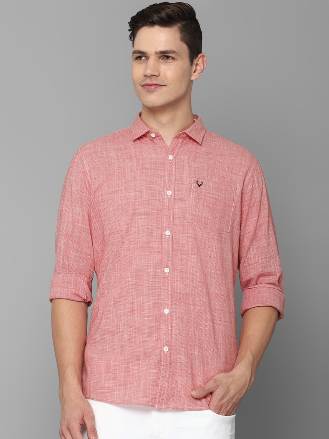 

Allen Solly Sport Men Pink Casual Shirt