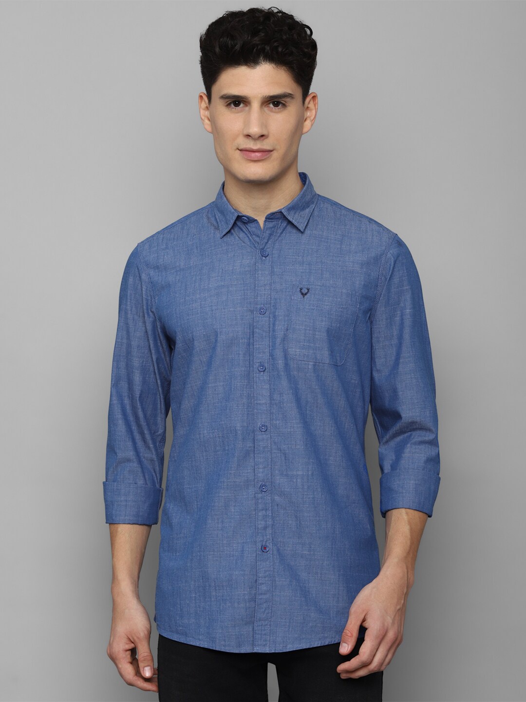 

Allen Solly Sport Men Blue Casual Shirt