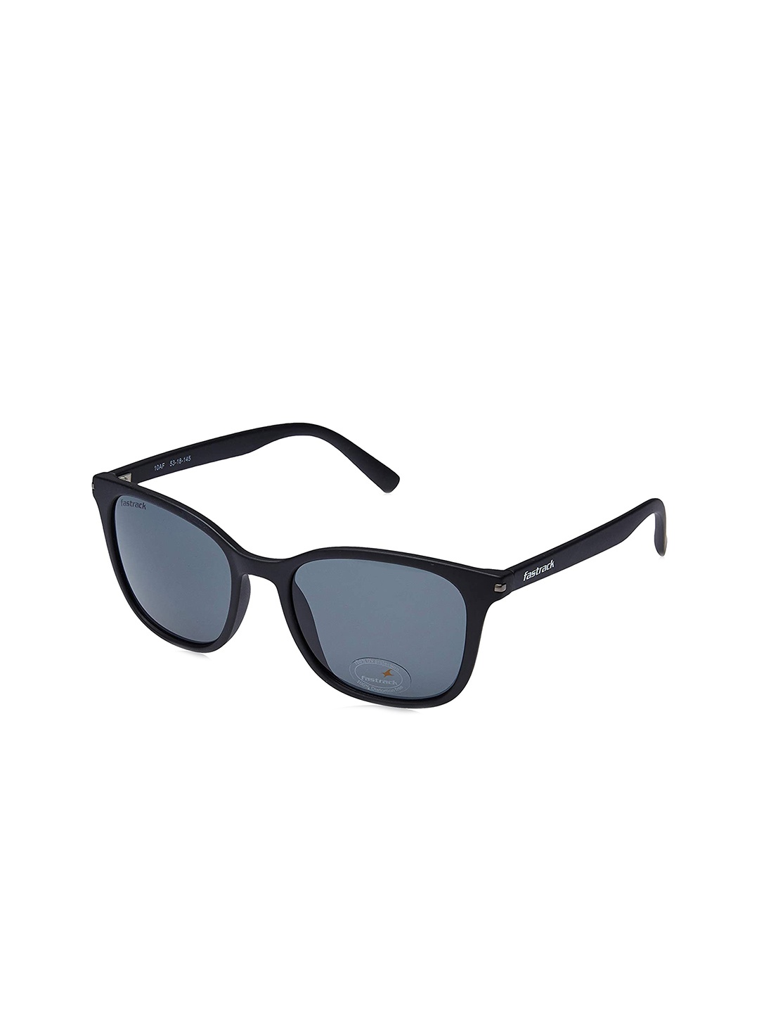

Fastrack Unisex Square Sunglasses with UV Protected Lens - P418BK3, Black