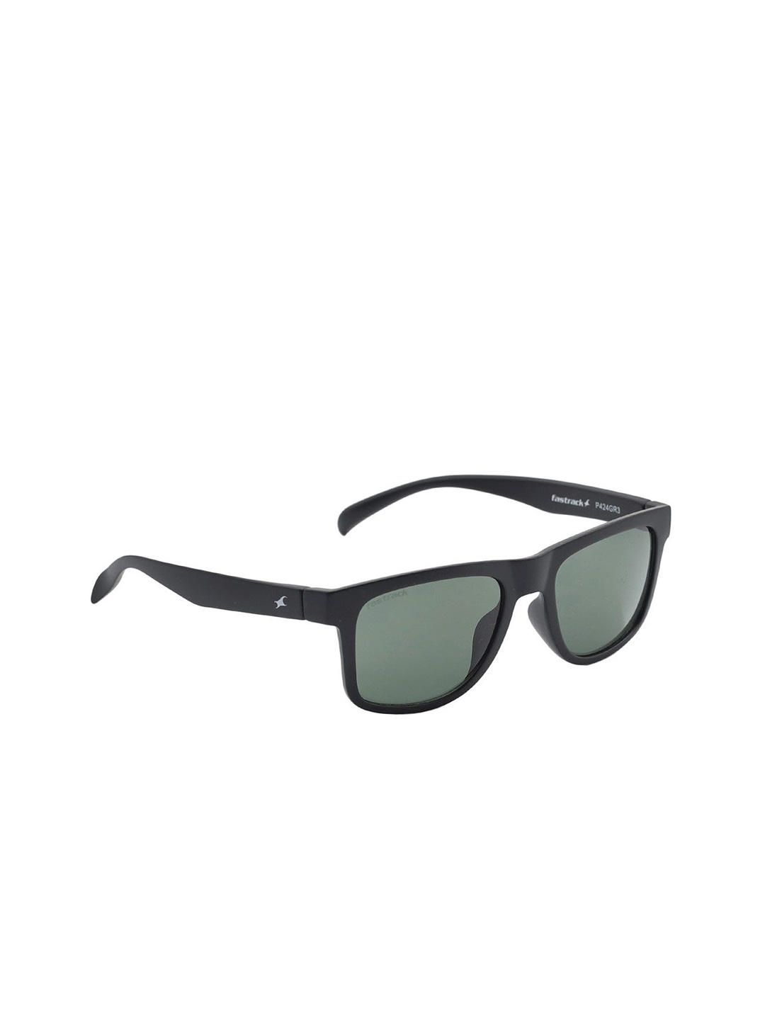 

Fastrack Unisex Square Sunglasses with UV Protected Lens - P424GR3, Green