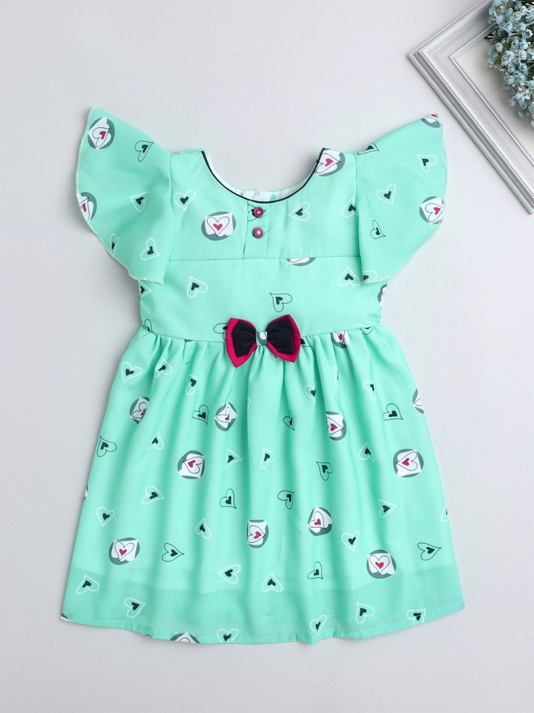

The Magic Wand Floral Dress, Green
