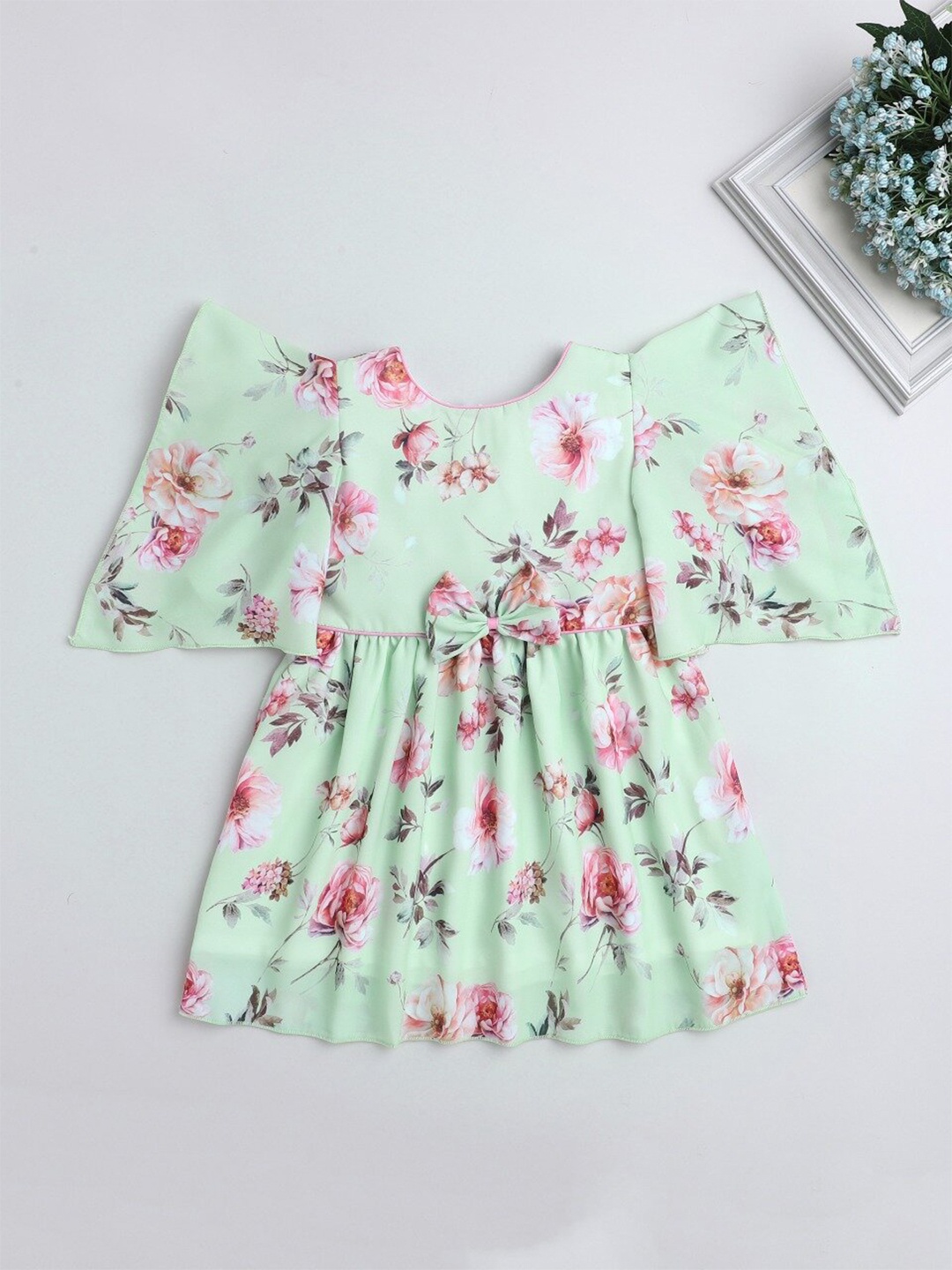 

The Magic Wand Floral Dress, Green