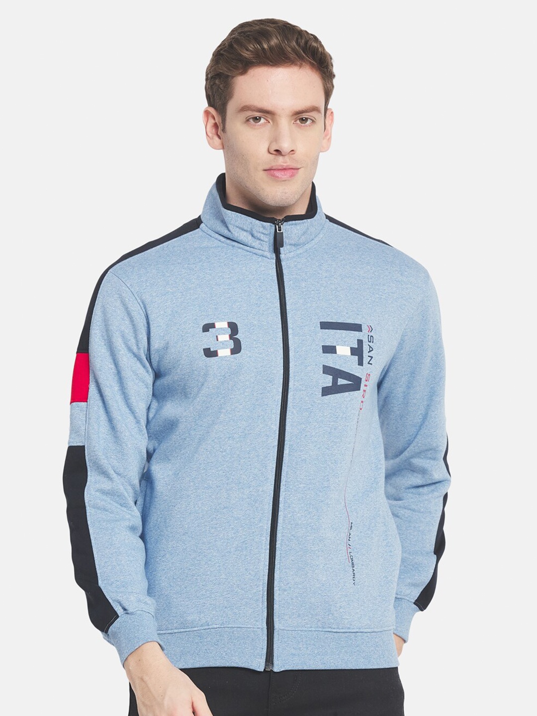 

Octave Men Blue Sweatshirt