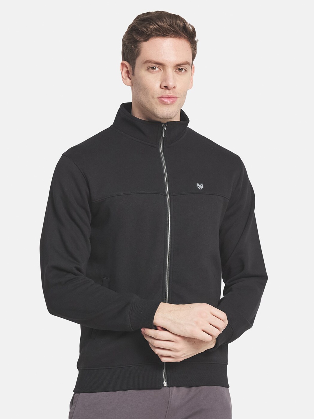 

Octave Men Black Sweatshirt