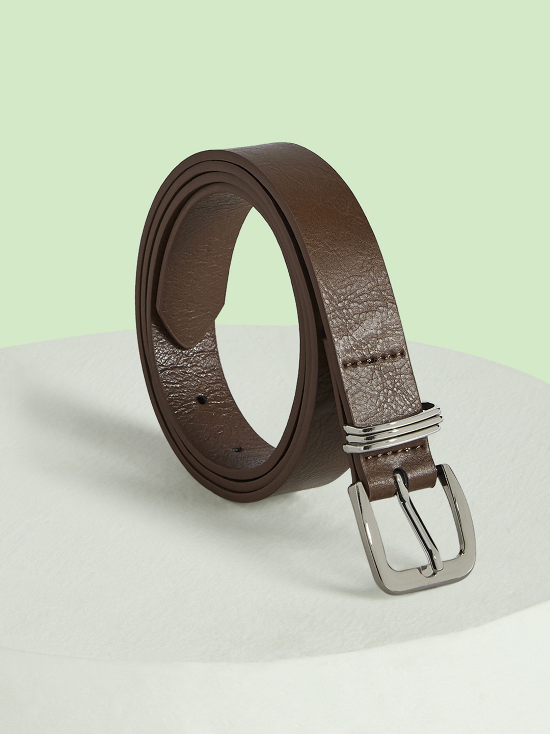 

Forever Glam by Pantaloons Women Brown PU Belt