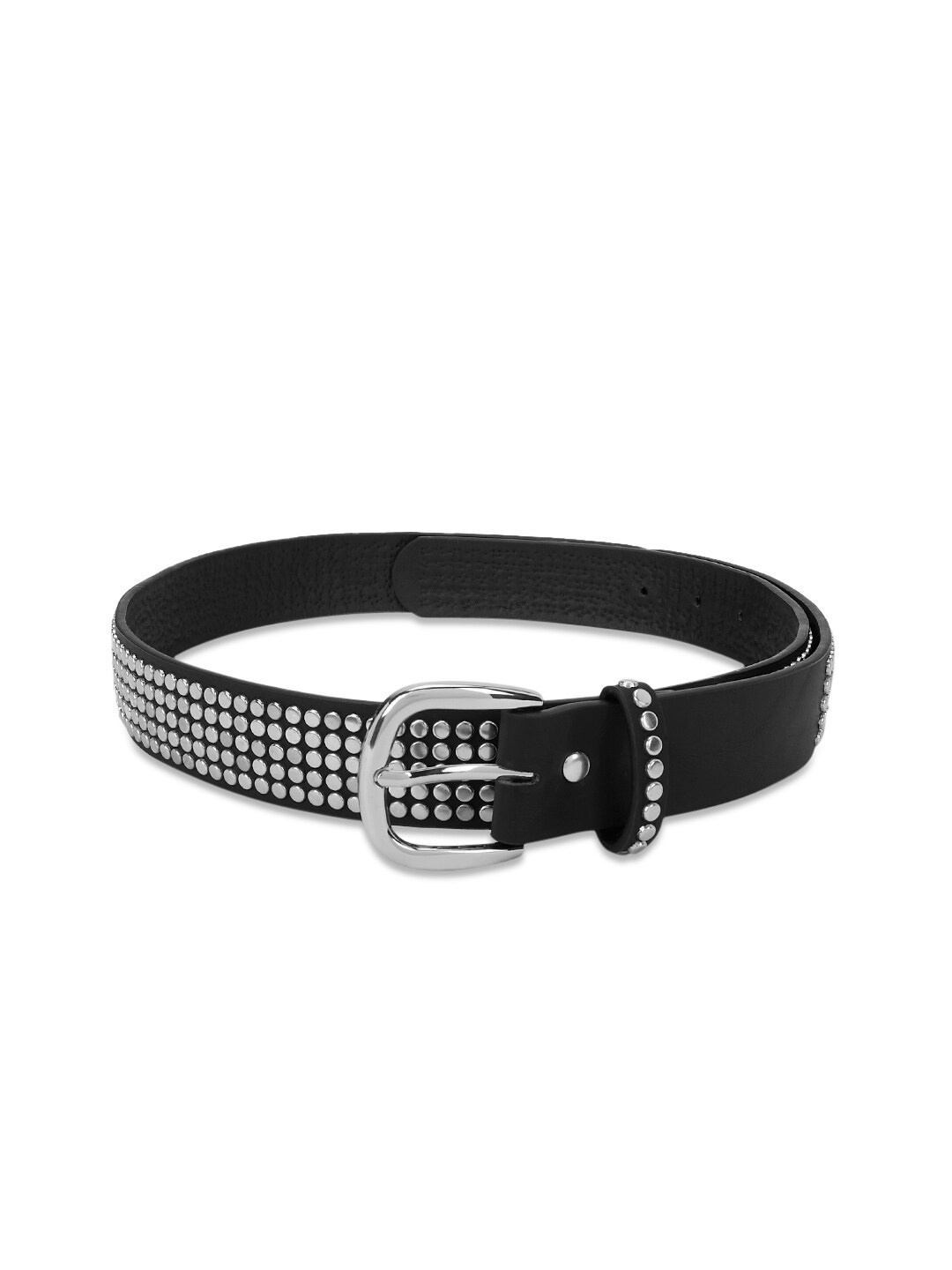 

Forever Glam by Pantaloons Women Black Textured Belt