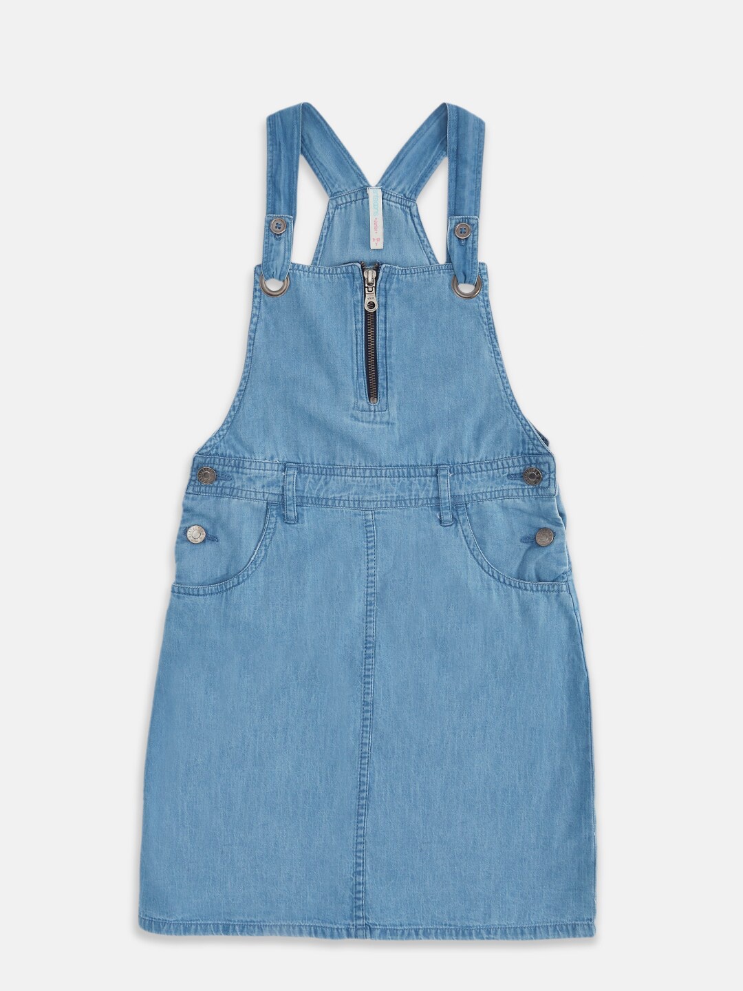 

Pantaloons Junior Blue Pinafore Dress
