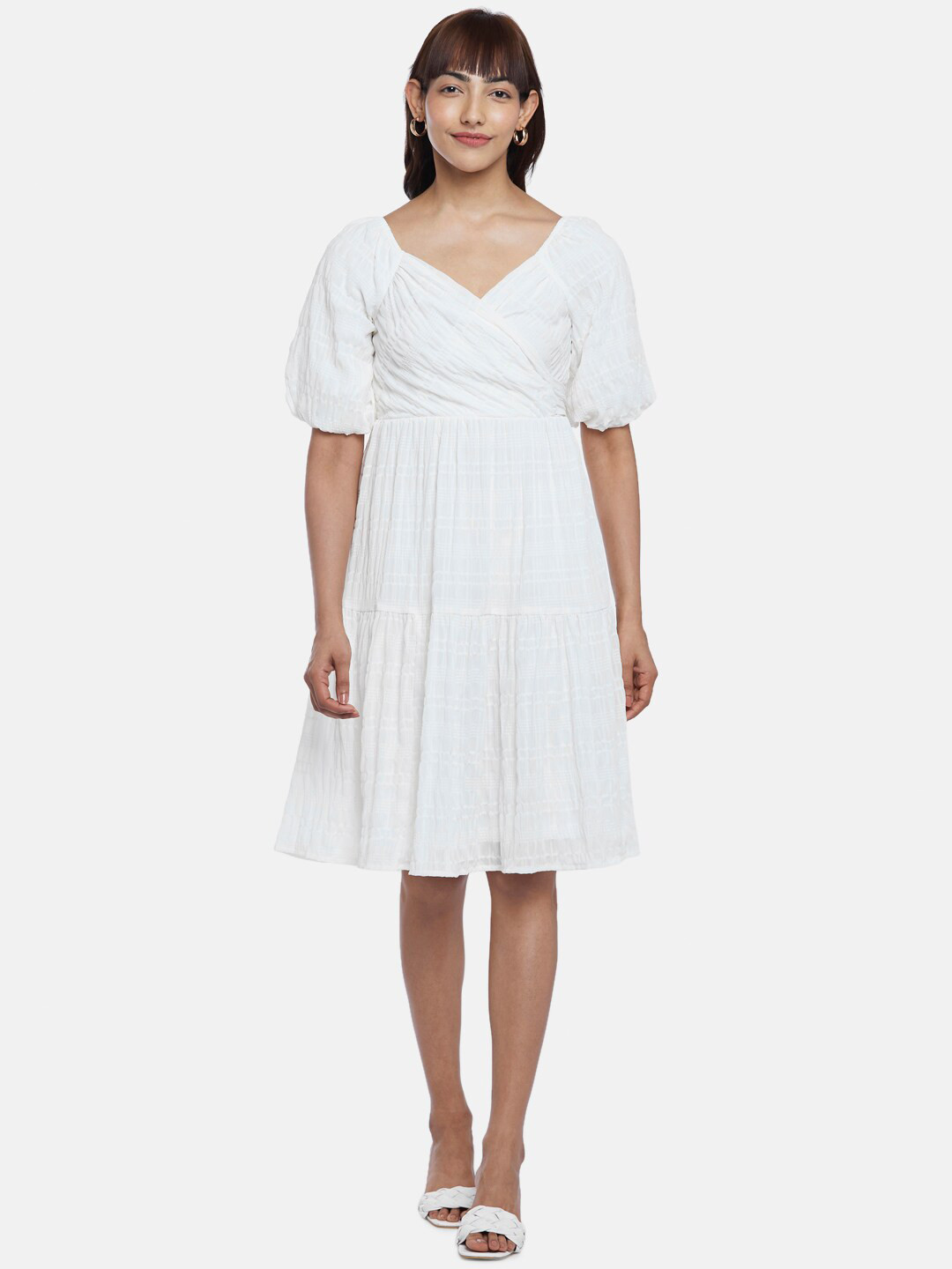 

Honey by Pantaloons Off White Dress