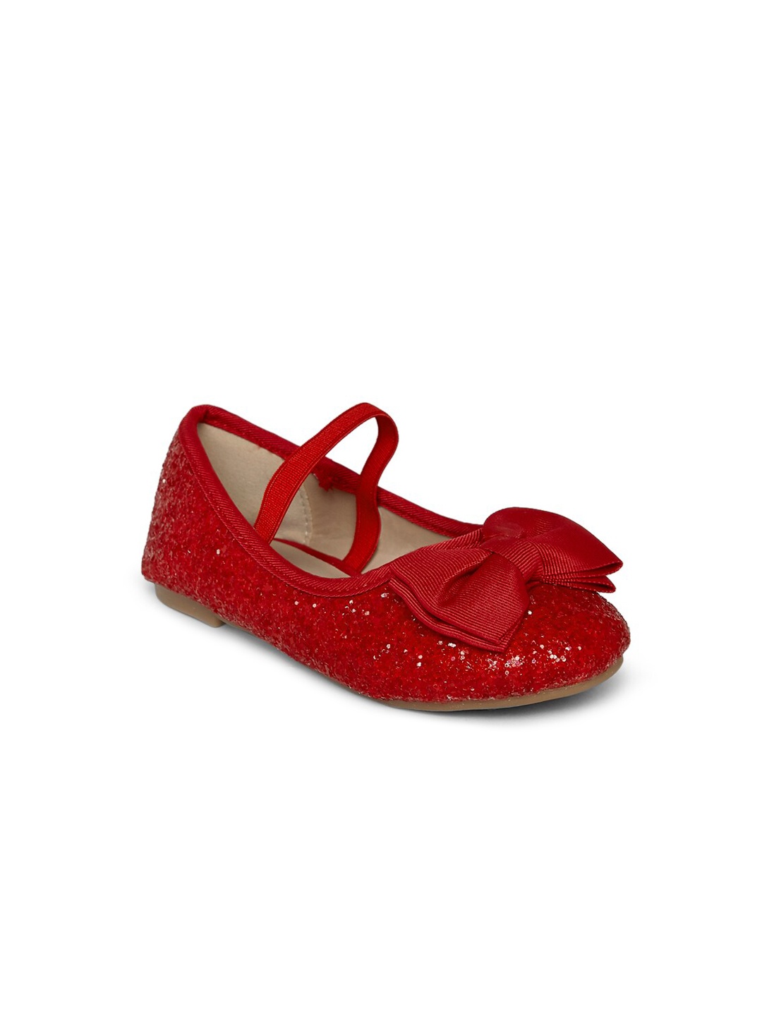 

Pantaloons Junior Girls Red Bows Embellished Ballerinas Flats