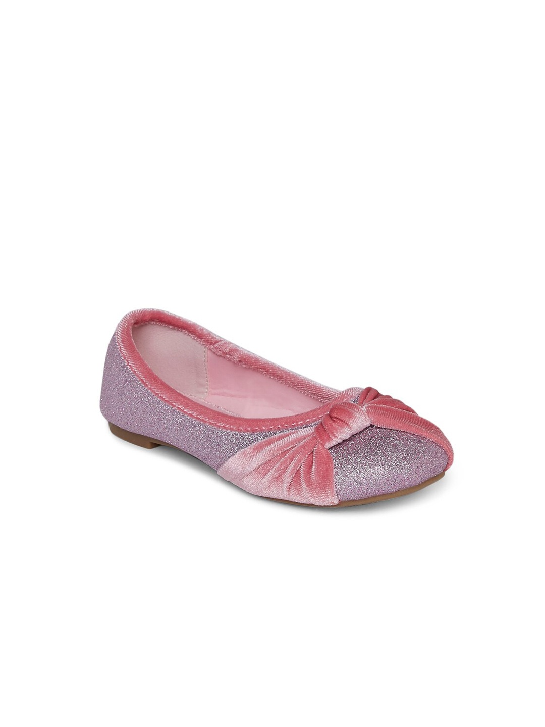 

Pantaloons Junior Girls Pink Bows Embellished Ballerinas Flats