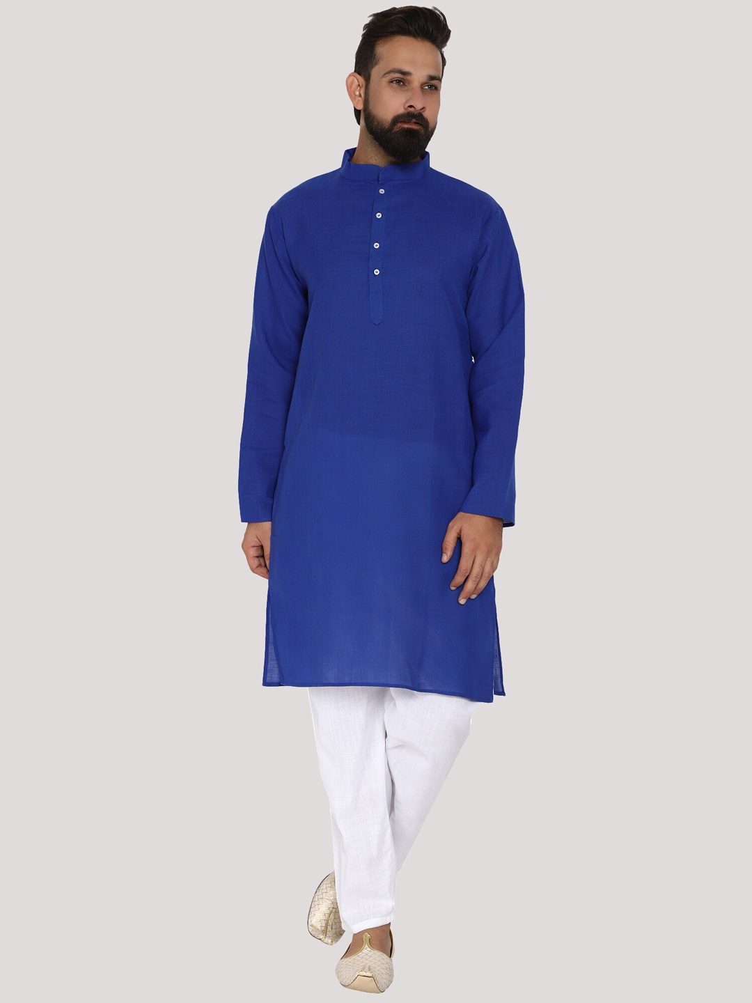 

MAG Men Blue Kurta with Pyjamas