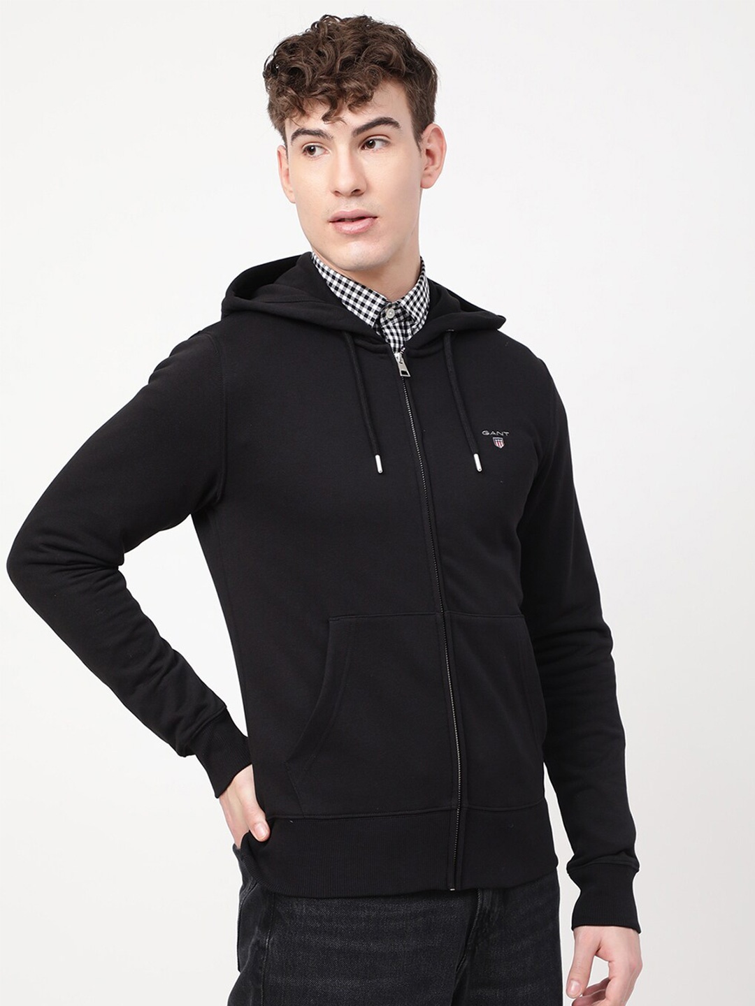 

GANT Men Black Sweatshirt