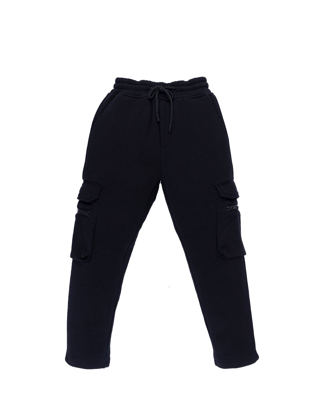 

Status Quo Boys Black Solid Regular Fit Track Pants
