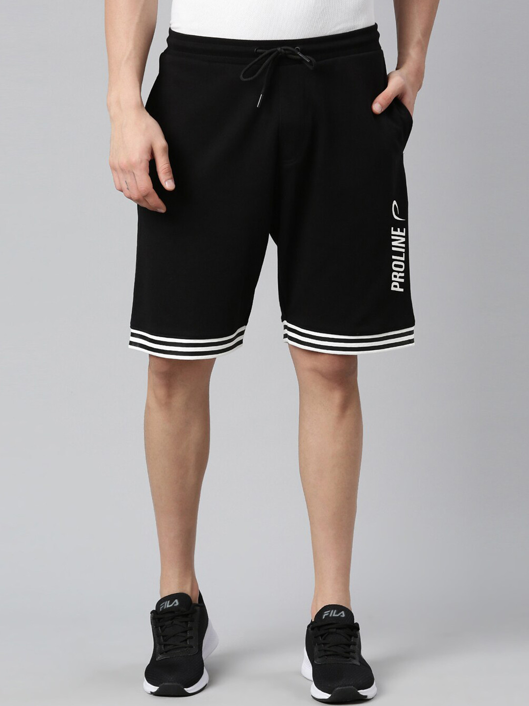 

Proline Active Men Black Training or Gym Sports Shorts