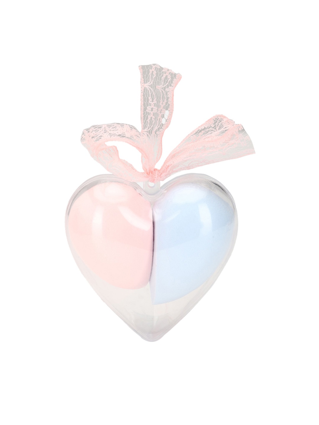 

FOREVER 21 Pink & Blue Solid Makeup Sponge