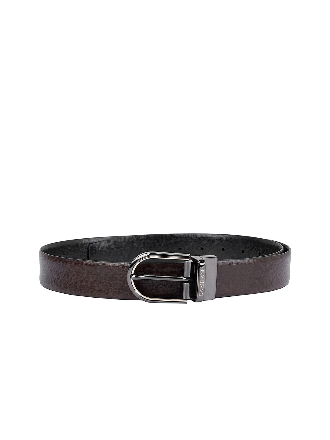 

Da Milano Men Leather Formal Belt, Brown
