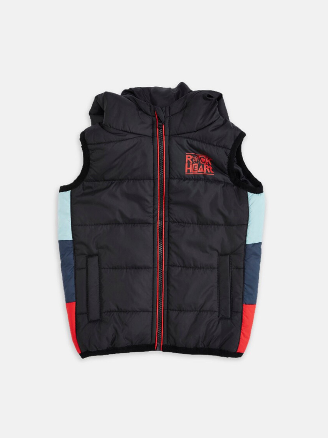 

Pantaloons Junior Boys Black Puffer Jacket