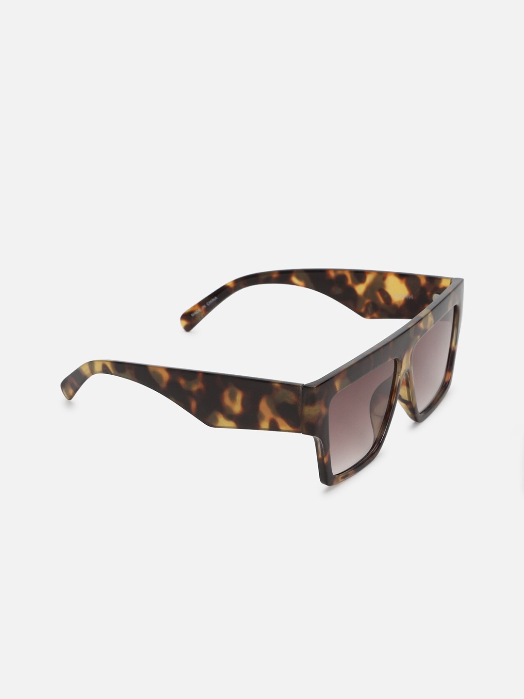 

FOREVER 21 Women Rectangle Sunglasses - 45089501, Brown