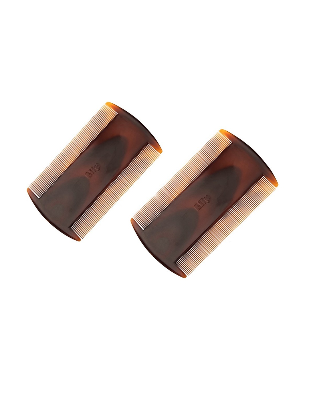 

LILY Set of 2 Brown Lice Removal Fine Teeth Comb