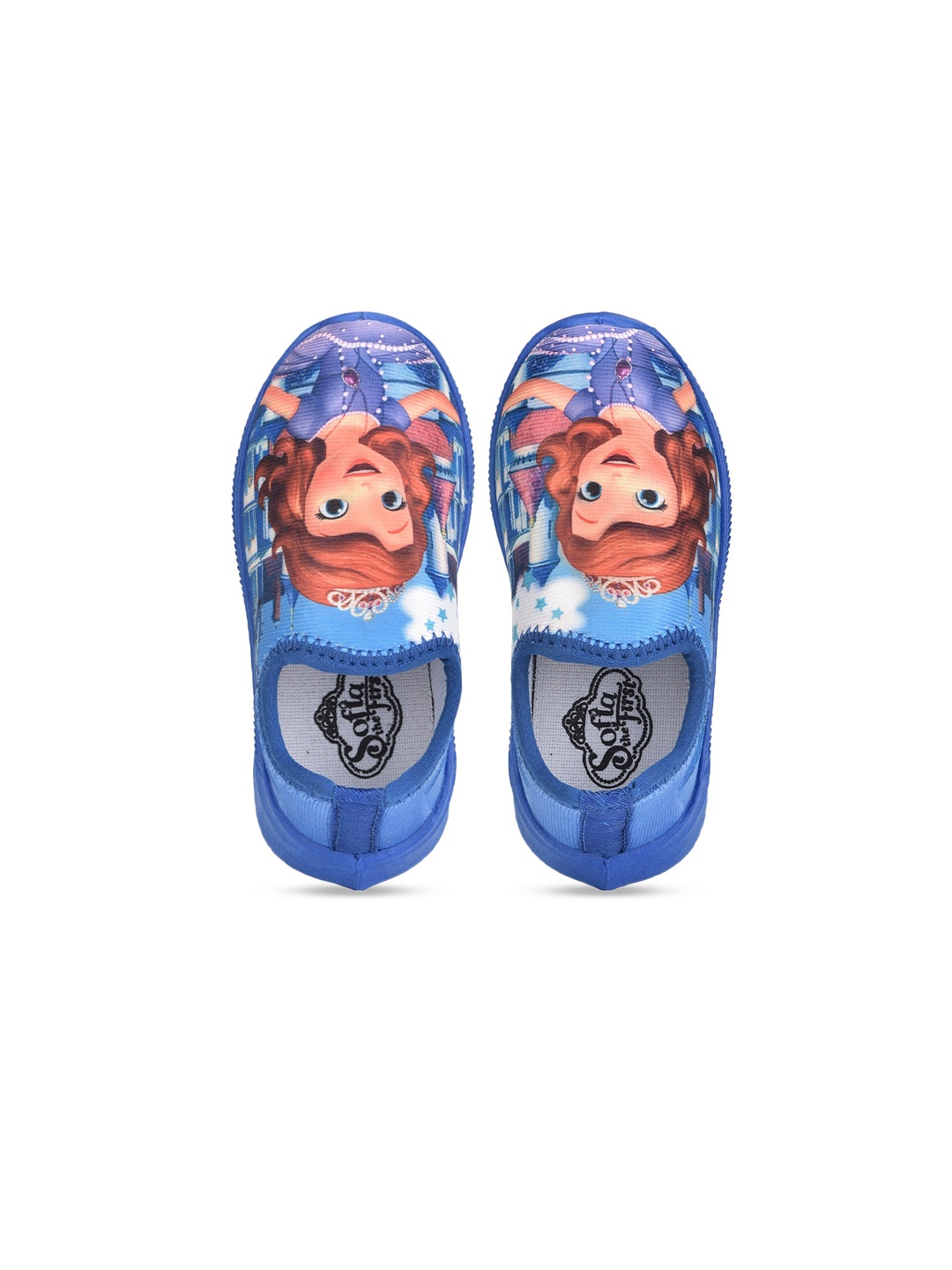 

toothless Girls Blue Sofia The First Printed Slip-On Sneakers