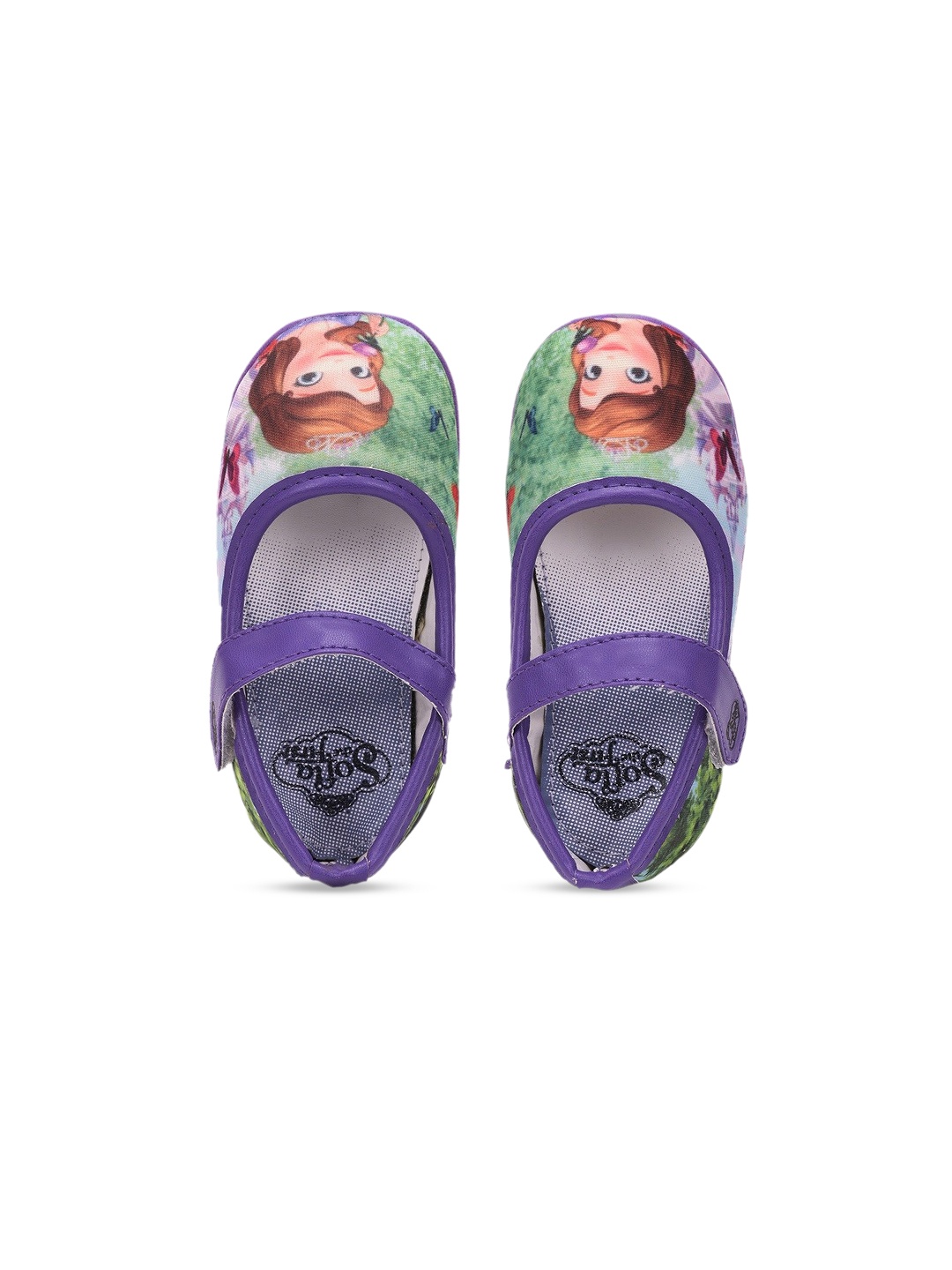 

toothless Girls Purple Disney Sofia The First Printed Ballerinas Flats