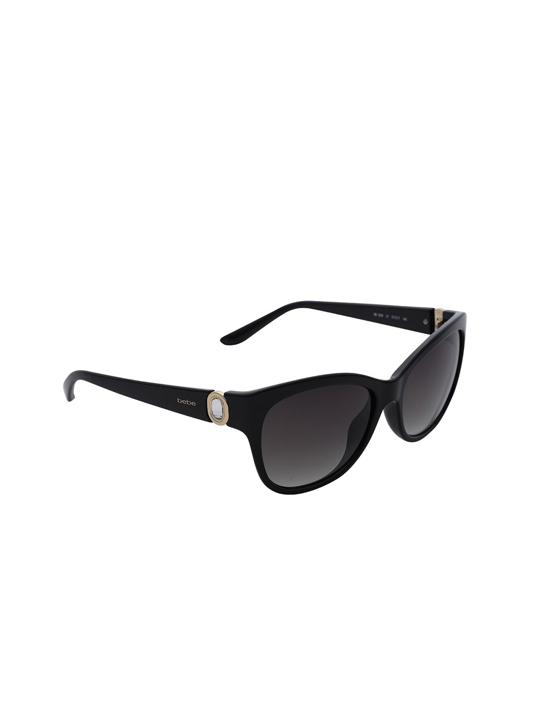 

bebe Women Green Lens & Black Cateye Sunglasses with UV Protected Lens