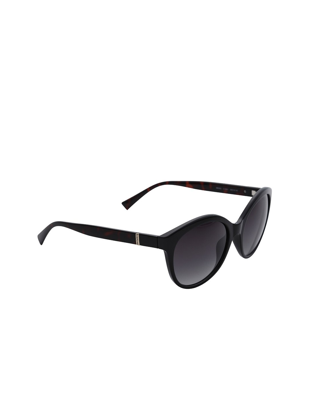 

bebe Women Grey Lens & Black Oval Sunglasses with UV Protected Lens
