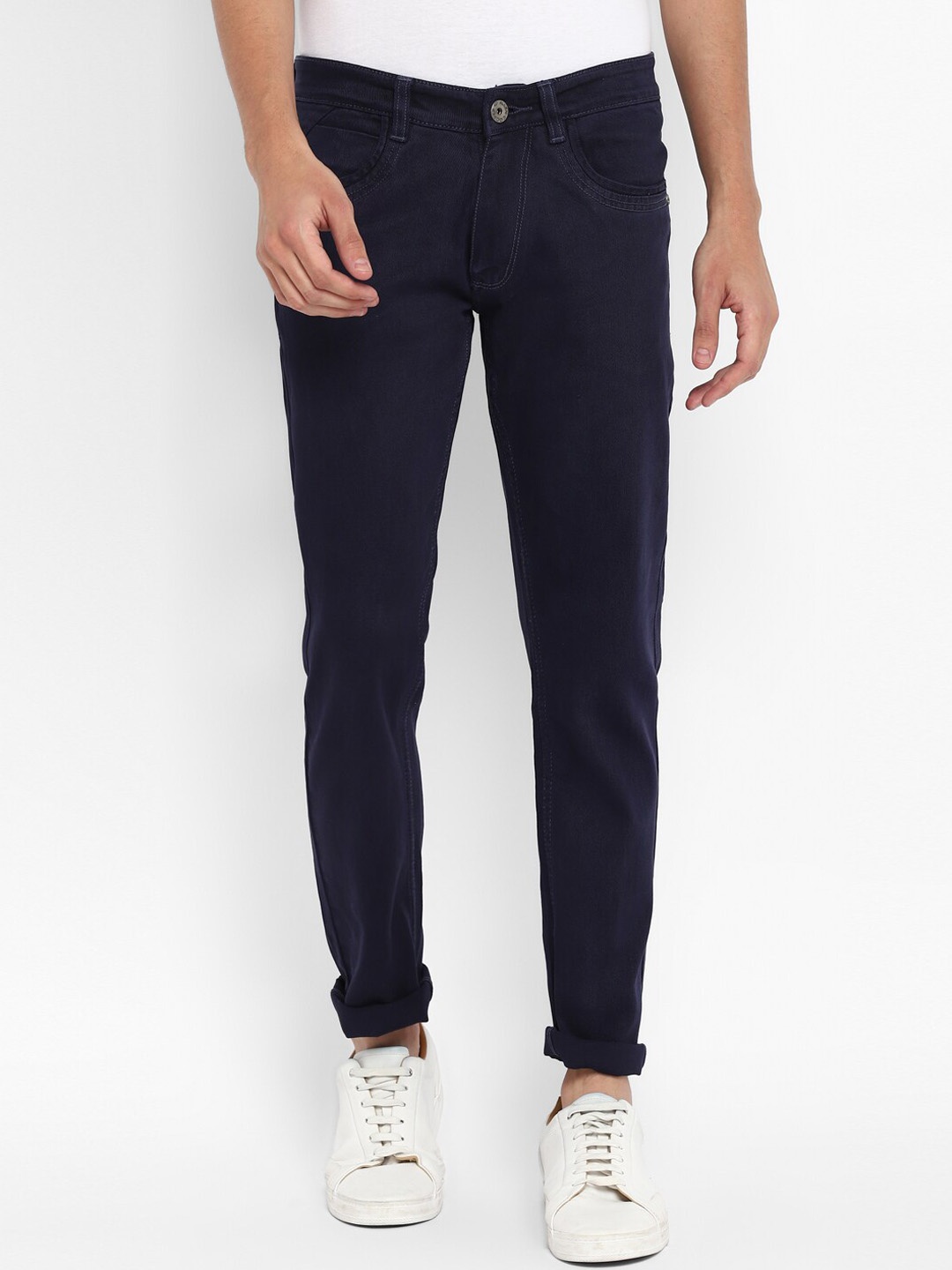 

Allen Cooper Men Blue Slim Fit Stretchable Jeans