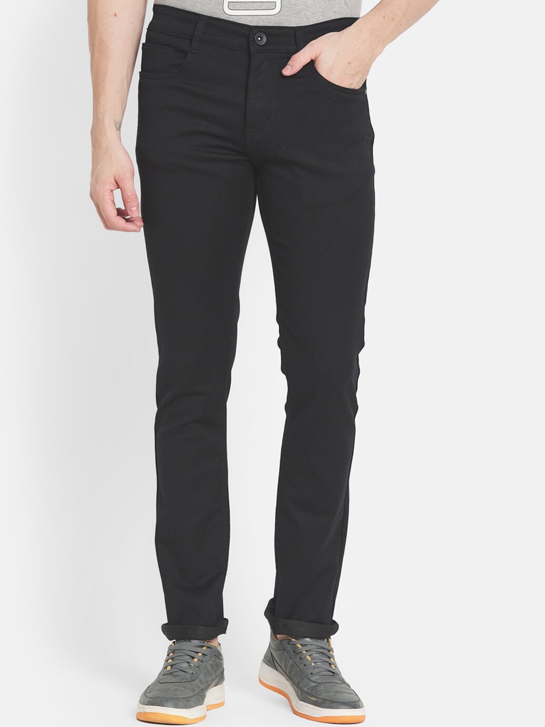 

Octave Men Black Stretchable Jeans