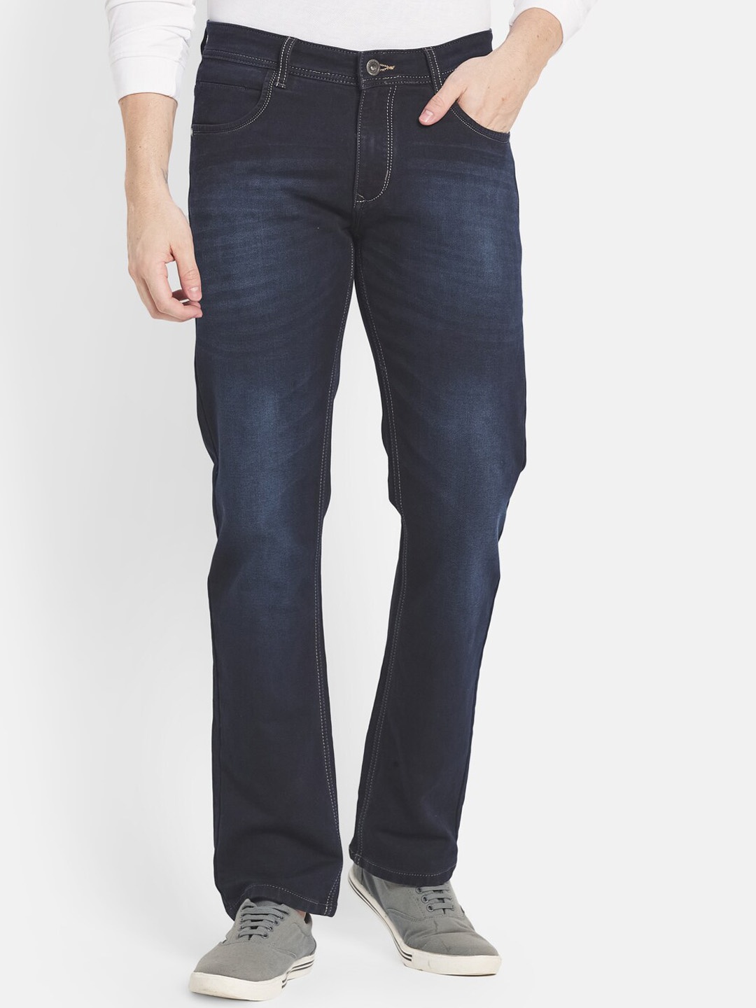 

Octave Men Navy Blue Jeans