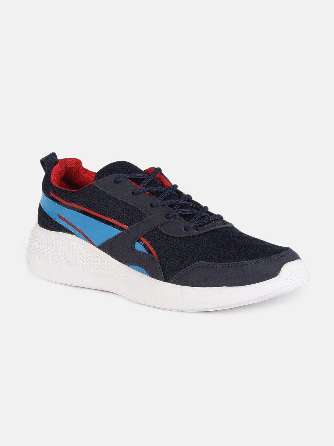 

HIGHLANDER Men Lightweight Comfort Insole Lace-Up Walking Sneakers, Navy blue
