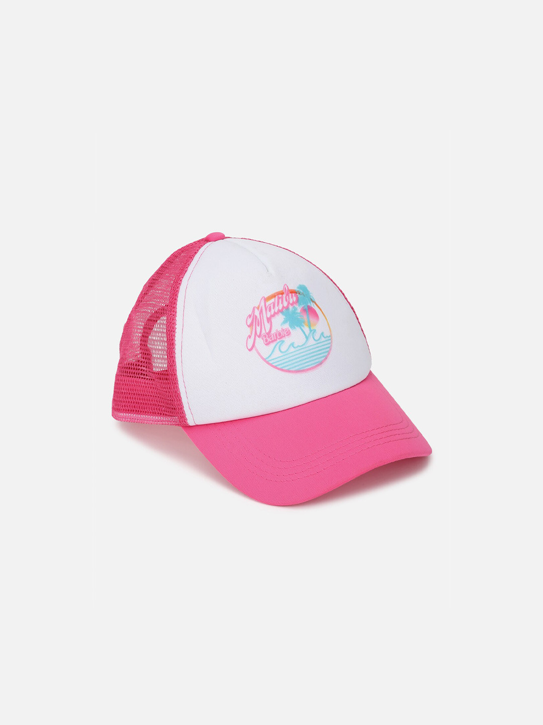 

FOREVER 21 Women Pink And White Baseball Cap