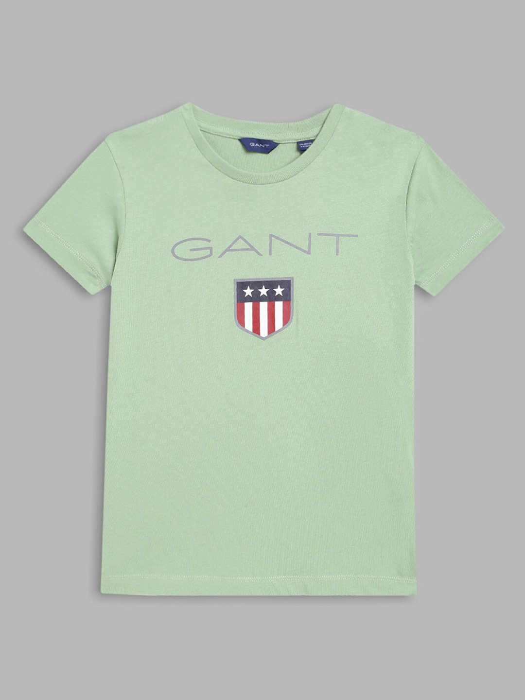 

GANT Boys Black Organic Cotton Regular T-shirt