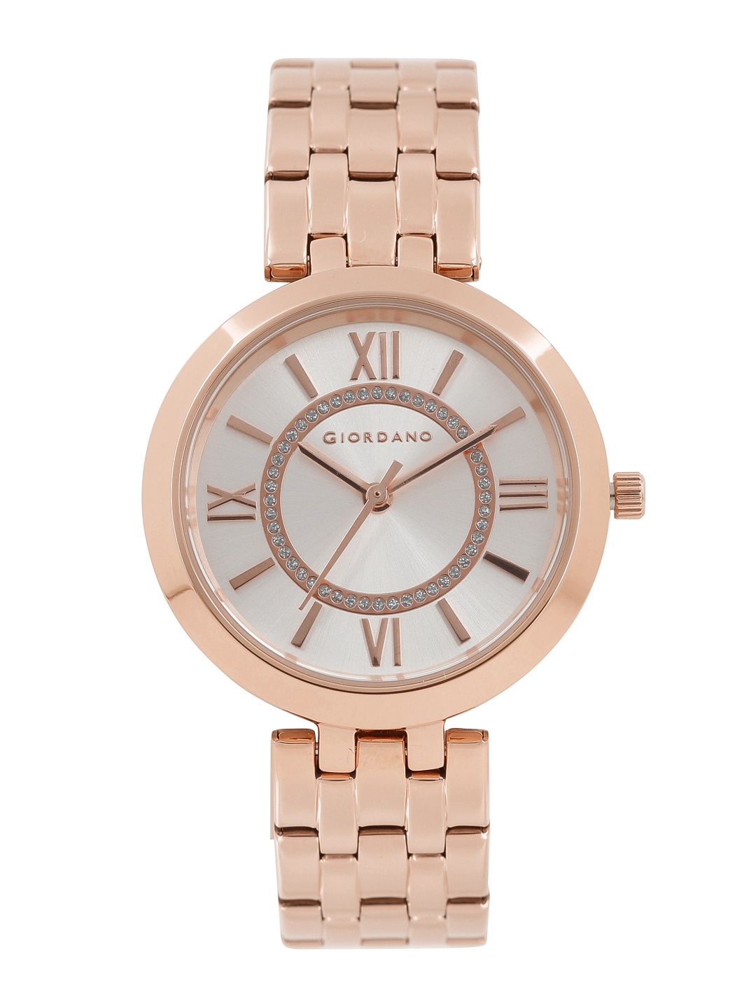 

GIORDANO Women Silver-Toned Analogue Watch 2820-22