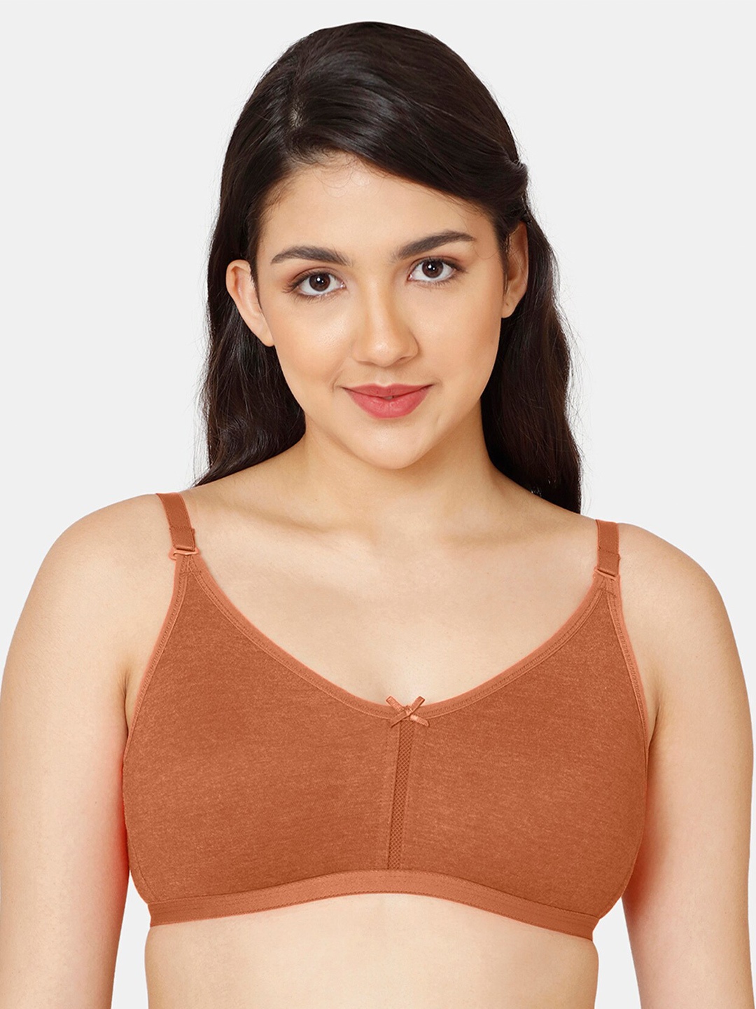 

Rosaline by Zivame Beige Non Padded Bra